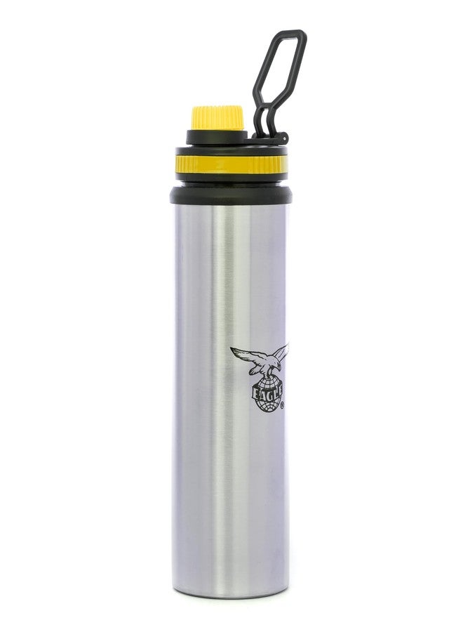 Eagle Logan Stainless Steel Water Bottle/Thunder for fridge/School/Outdoor/Gym/Home/office/Boys/Girls/Kids, Leak Proof And BPA Free (Yellow, 900ml) - Image 4